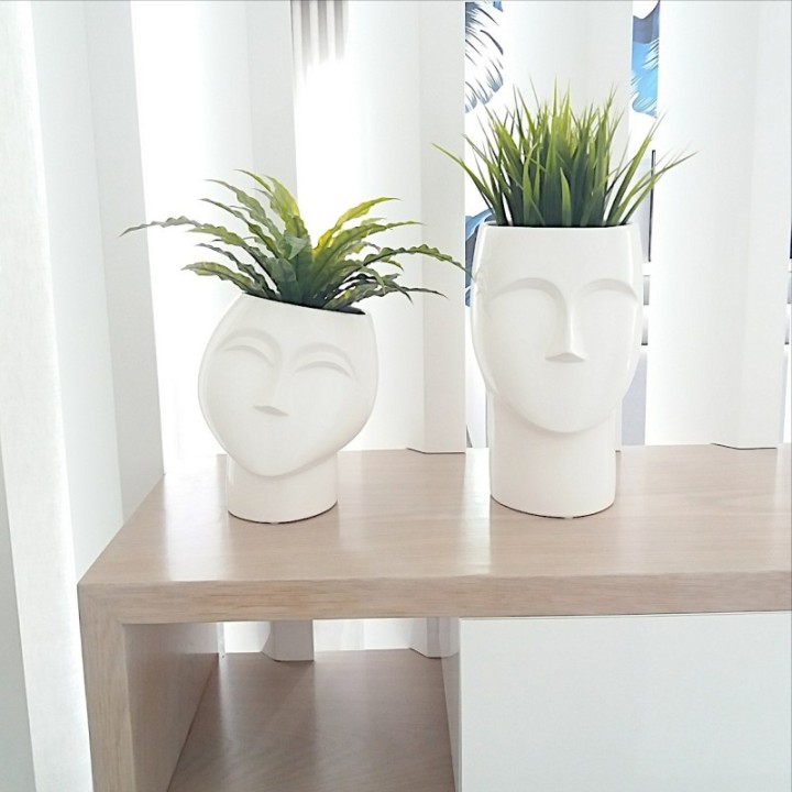 Decorative head vases
