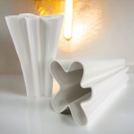 Decorative table vase handkerchief 