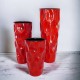 Rotes Vasen Schnecken
