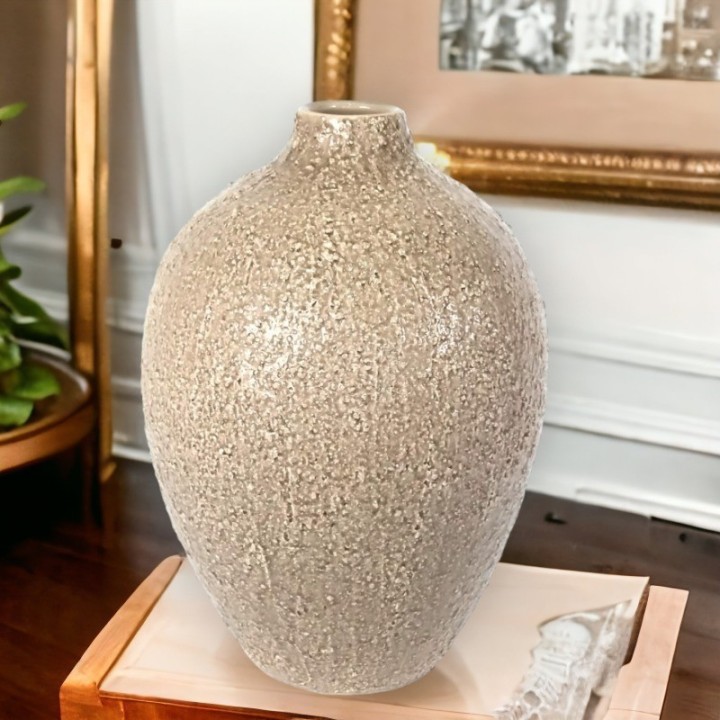 Sand modern vase