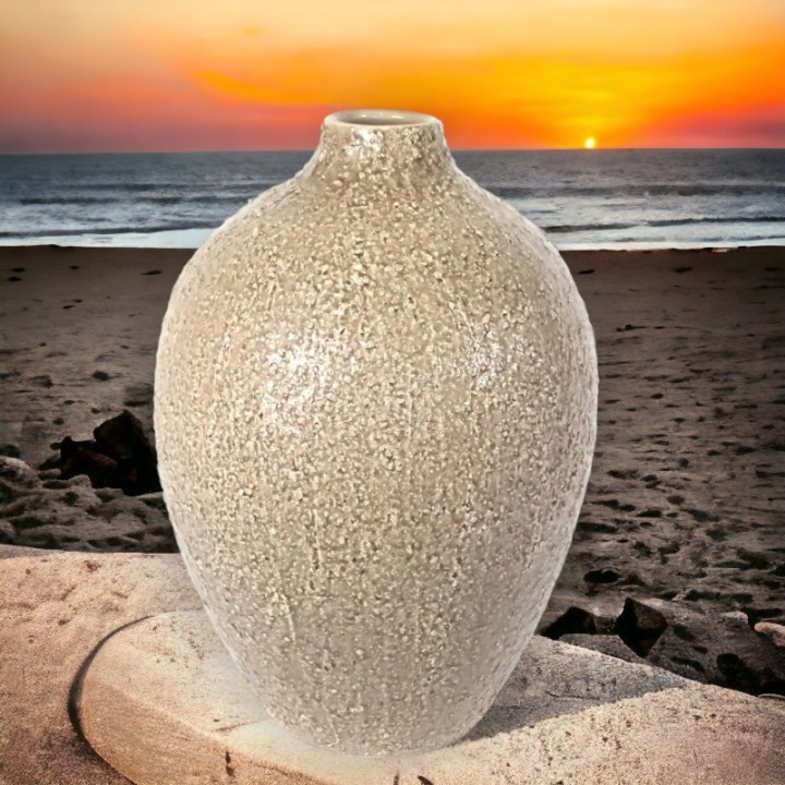 Sand modern vase