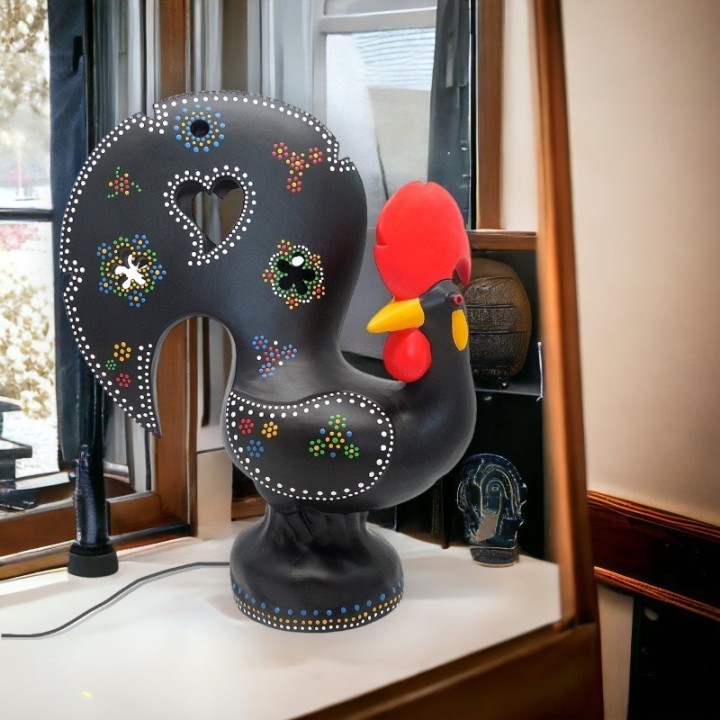 Lampe de coq portugais