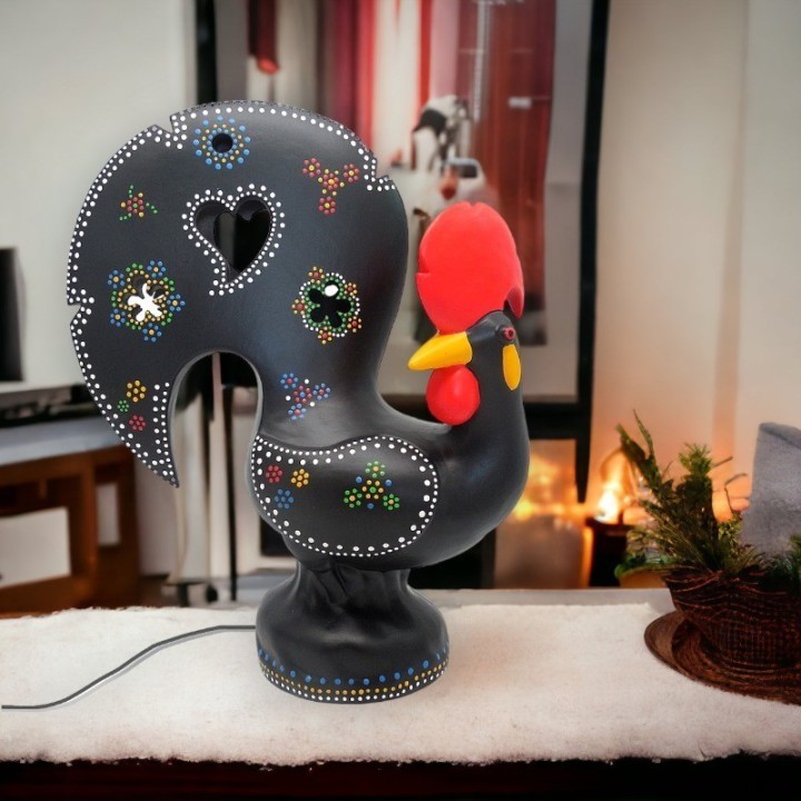Lampe de coq portugais