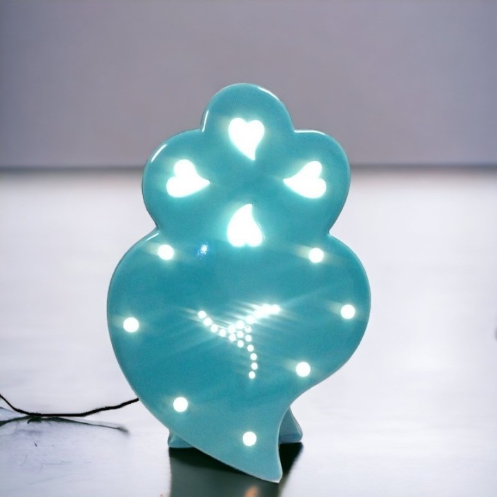 Lampe coeur Viana