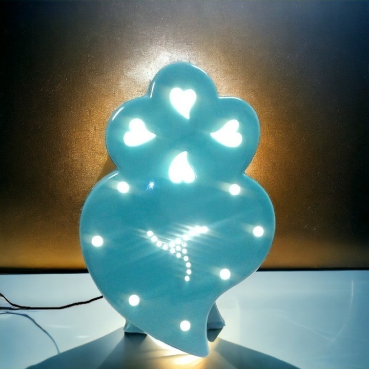 Lampada cuore di Viana