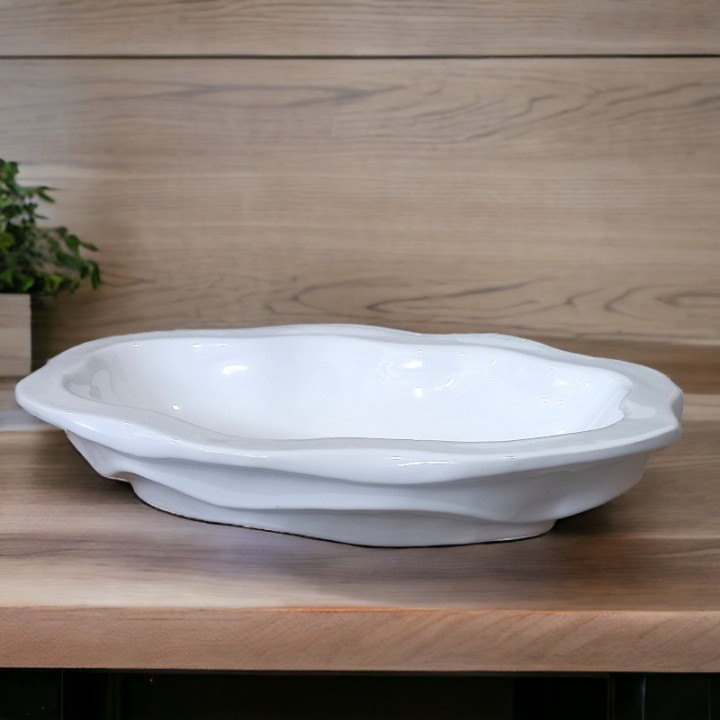Grande centrotavola onda decorativo