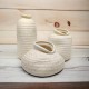 Vasos de cerâmica estilo nórdico
