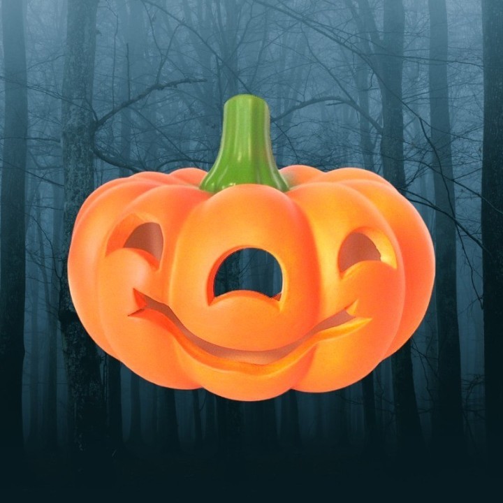 citrouille pour Halloween en céramique