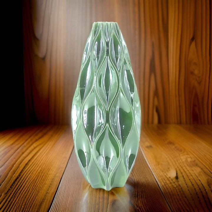 rhombus decorative vase