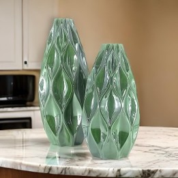 vaso di ceramica rombo