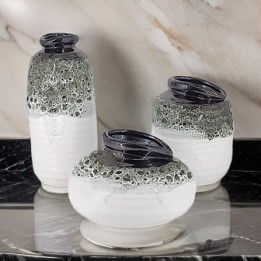 Nordic-style ceramic vases
