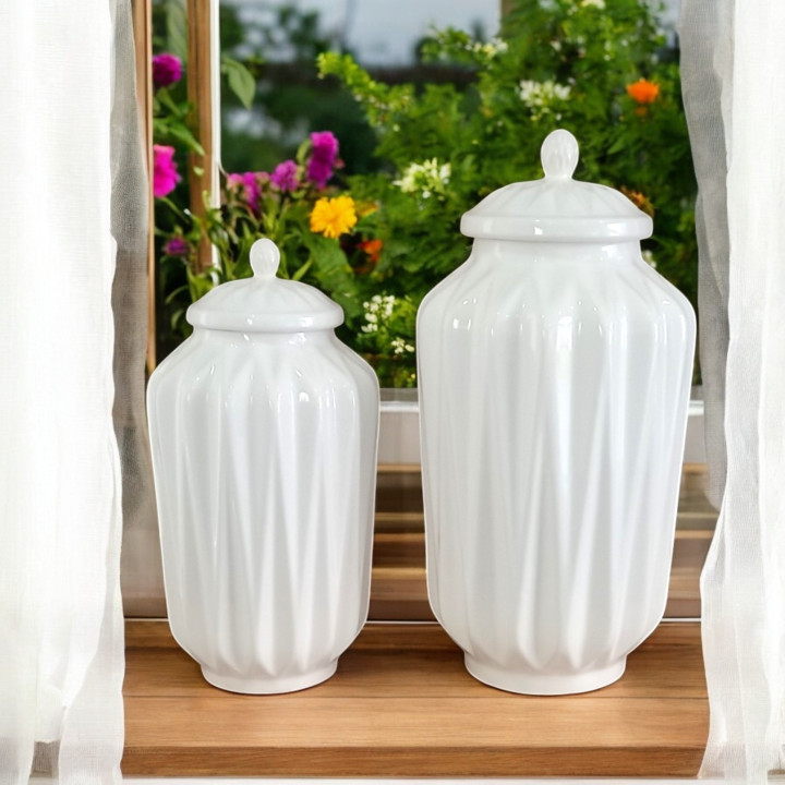 Set di Vasi in Ceramica artigianale in ceramica per casa