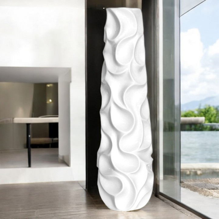 Drop vase handmade ceramic for home decor
