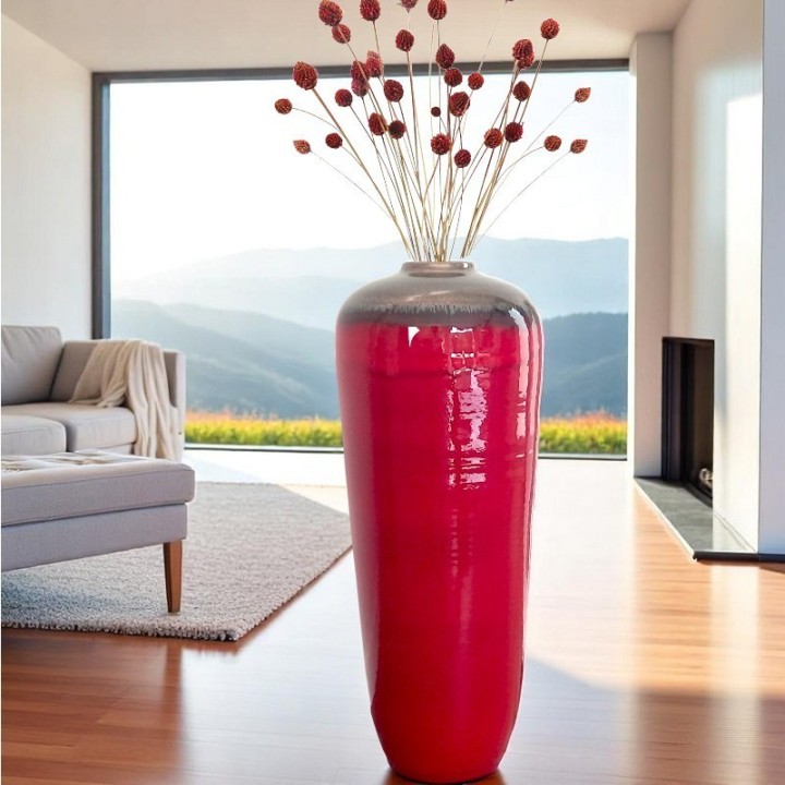 Schmuckvase mit Kragen