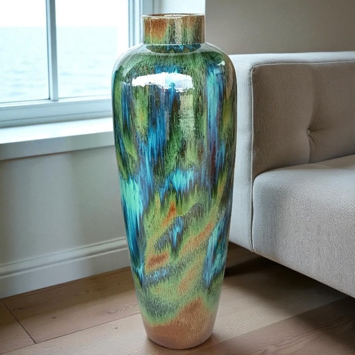Modern vase ocean