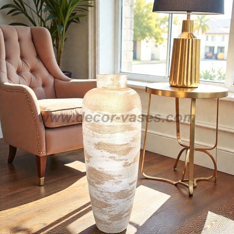 2 pezzi Vasi in ceramica moderna, vasi decorativi per soggiorno