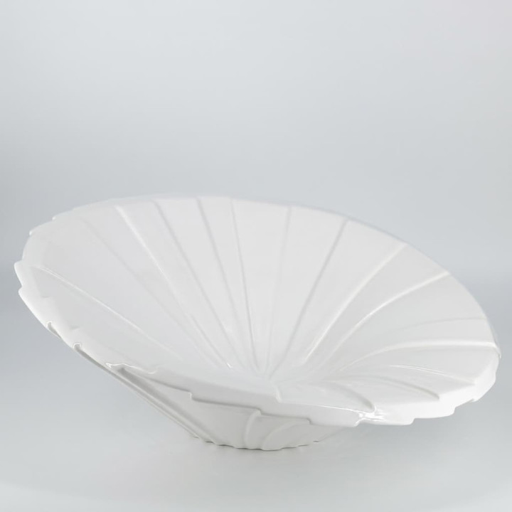 Finition polie du bol origami décoratif