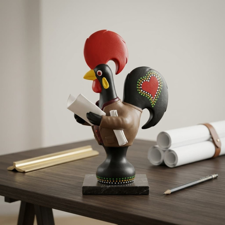 Galo de Barcelos arquiteto em destaque no gabinete