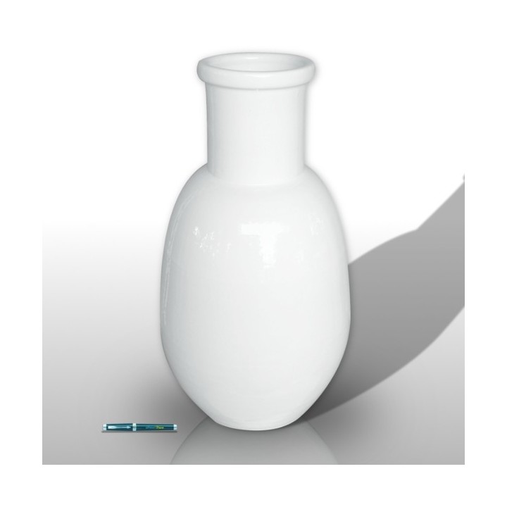 Grande vaso colori bianco