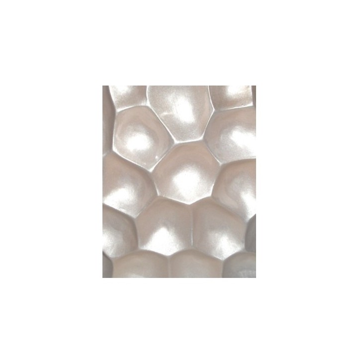 3 oval pearl vases