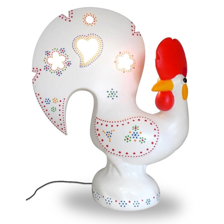 Lampe de coq portugais