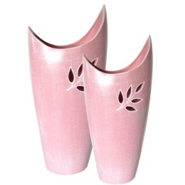 florero vintage alto