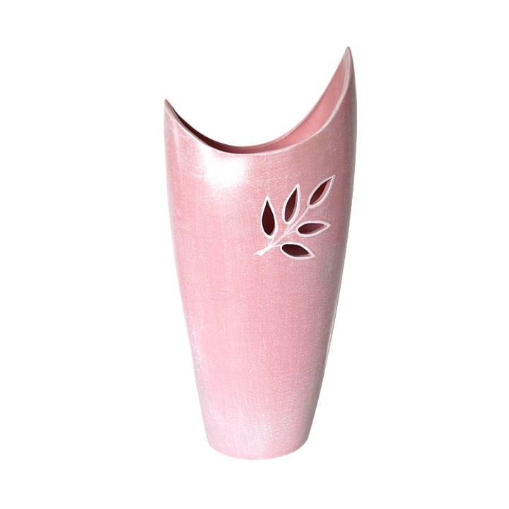 Weinlese -Vase hoch