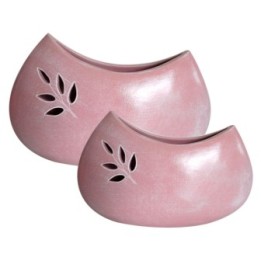 florero vintage oval