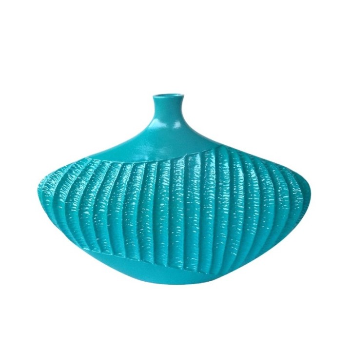 Wavy ocean boat vases