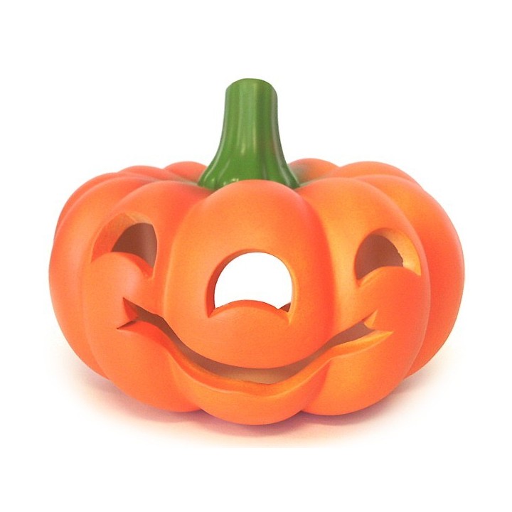 Abóbora para halloween em cerâmica