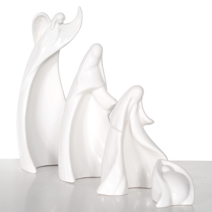 Crèche de Noël (set de 4 pièces)