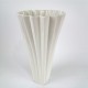 Decorative fan vase 