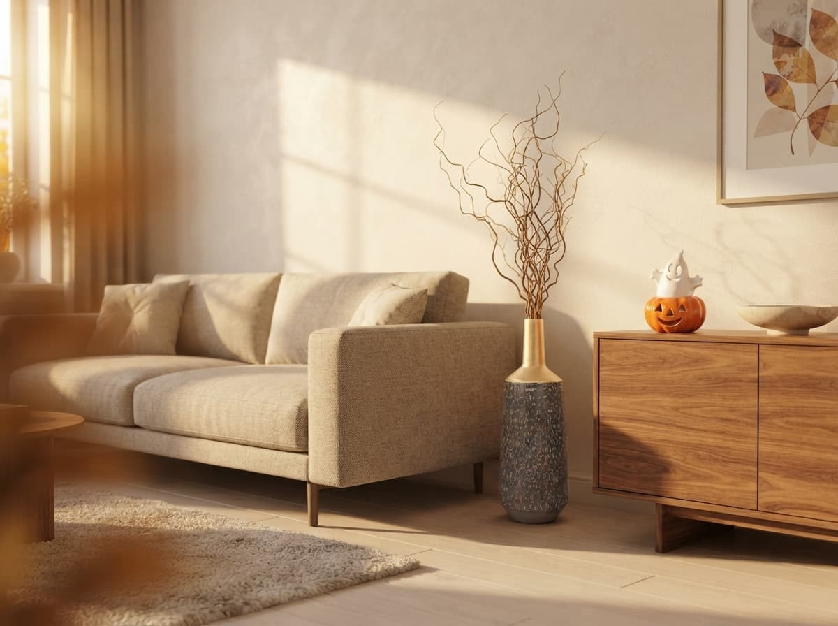 Handmade ceramics for Halloween: Pumpkins and earthy autumn tones